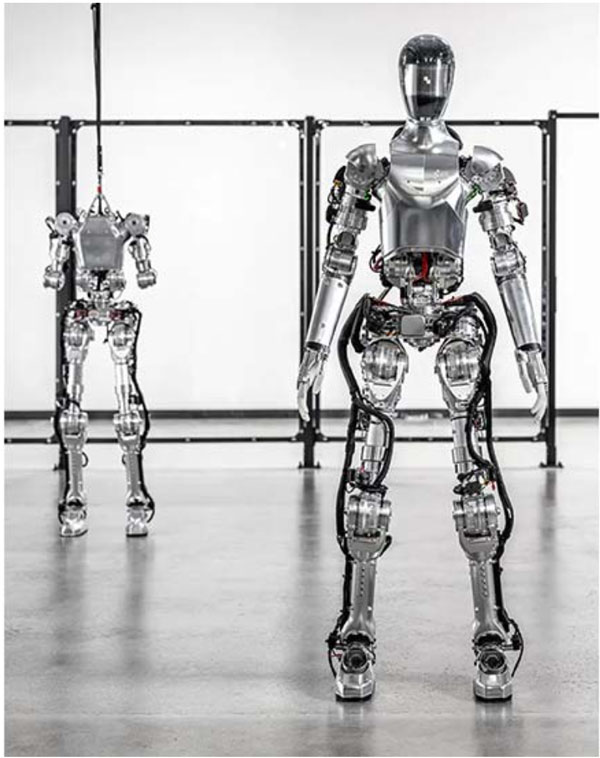 BMW chun Robots Humanoid a Imscaradh